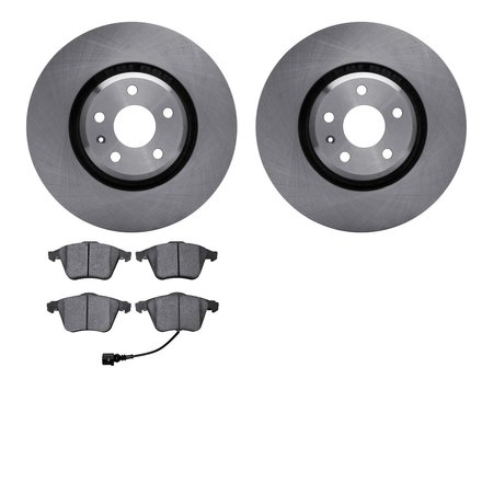 DYNAMIC FRICTION CO 6302-73065, Rotors with 3000 Series Ceramic Brake Pads 6302-73065